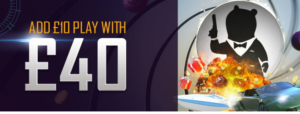 Ted Bingo Welcome Bonus - Deposit 10 and Play with 40